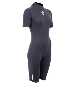 Two Bare Feet Thunderclap 2.5mm Womens Shorty Wetsuit (Black) 17 Two Bare Feet Thunderclap 2.5mm Womens Shorty Wetsuit (Black) -Surfline Shop womens thunderclap shorty wetsuit black 8