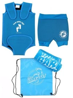Premier Baby Swim Kit - Wrap + Nappy Shorts + Towel + Bag (Aqua)