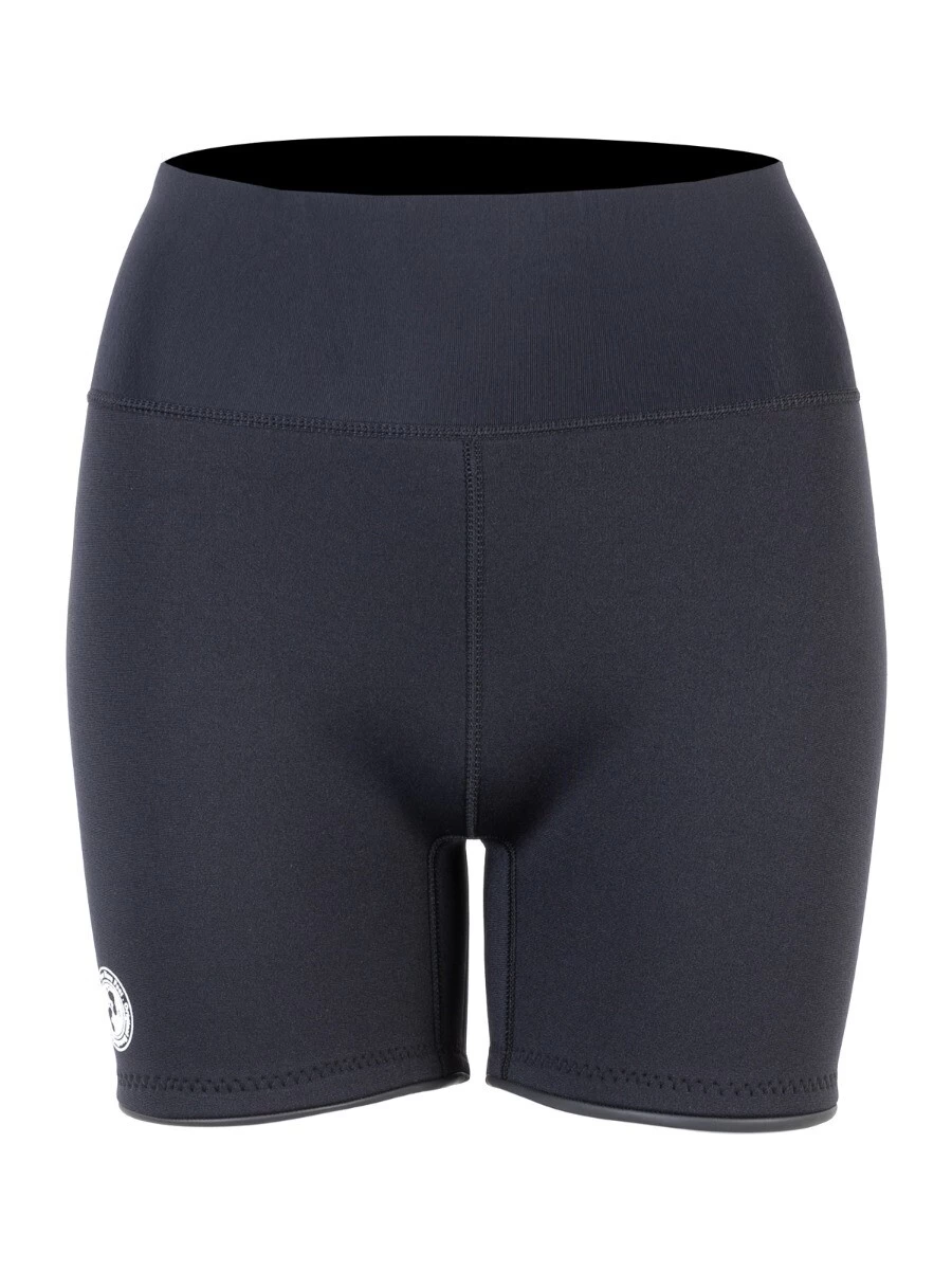 Two Bare Feet Womens Aspect Fleece Lined Zipless Thermal 2.5mm Superstretch Wetsuit Top & Hotpants Set (Black/Grey) 9 Two Bare Feet Womens Aspect Fleece Lined Zipless Thermal 2.5mm Superstretch Wetsuit Top & Hotpants Set (Black/Grey) - Image 7