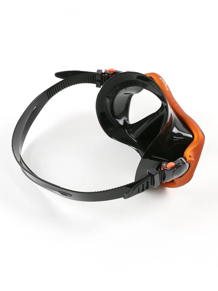 X-Dive Silicone Mask (Orange / Black) 7 X-Dive Silicone Mask (Orange / Black) - Image 5