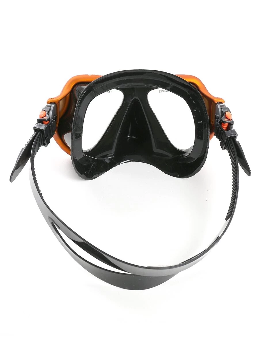 X-Dive Silicone Mask (Orange / Black) 8 X-Dive Silicone Mask (Orange / Black) - Image 6