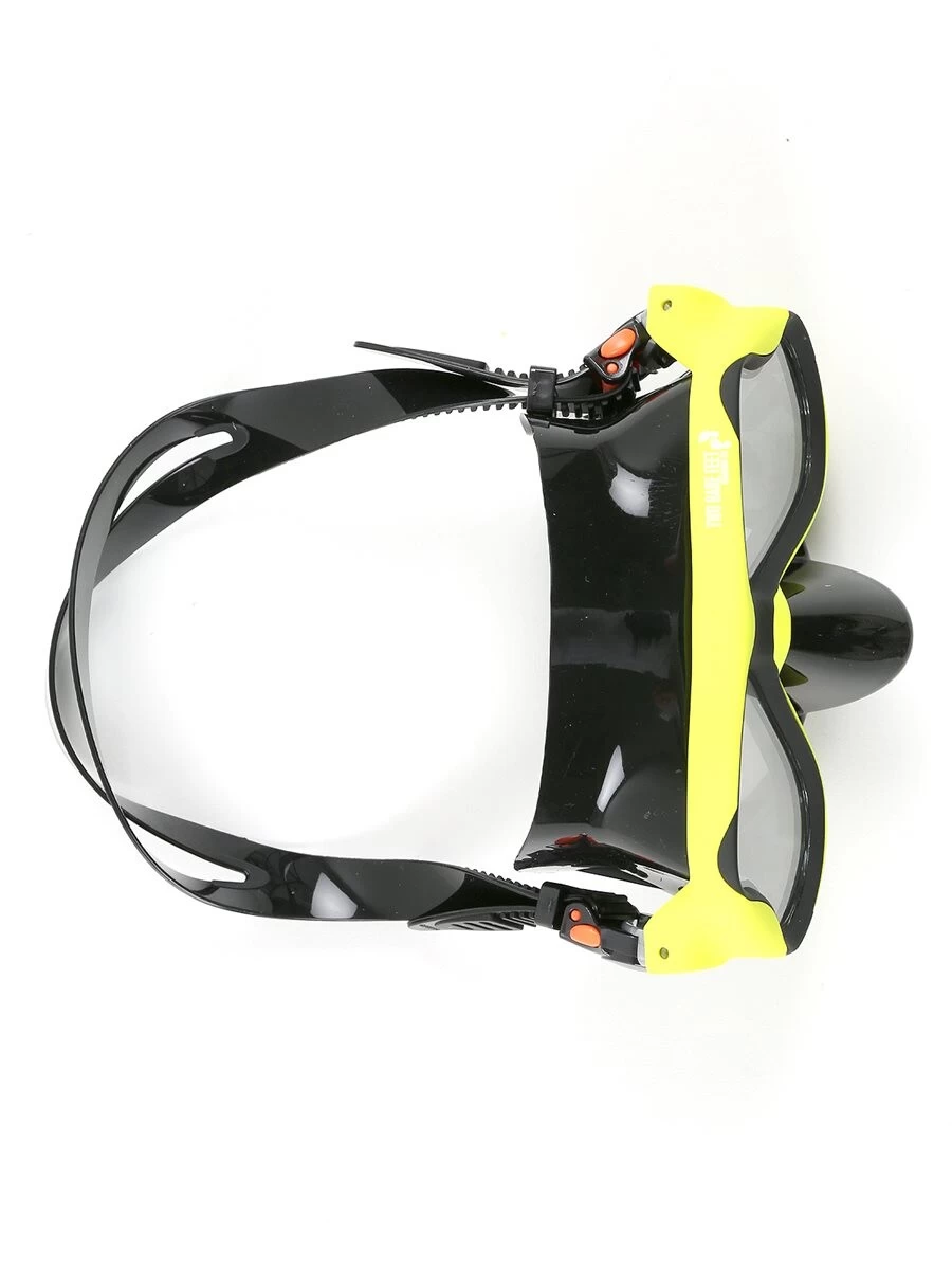 X-Dive Silicone Mask (Yellow / Black) 5 X-Dive Silicone Mask (Yellow / Black) - Image 3